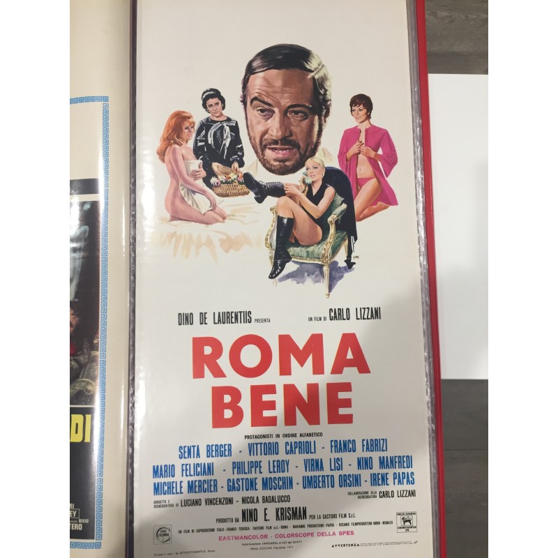 ROMA BENE - LOCANDINA