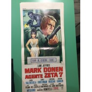 MARK DONEN AGENTE ZETA 7 - LOCANDINA