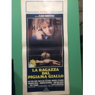 LA RAGAZZA DAL PIGIAMA GIALLO - LOCANDINA