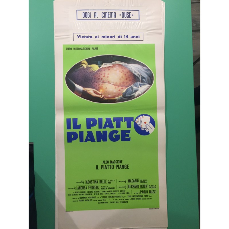 IL PIATTO PIANGE - LOCANDINA