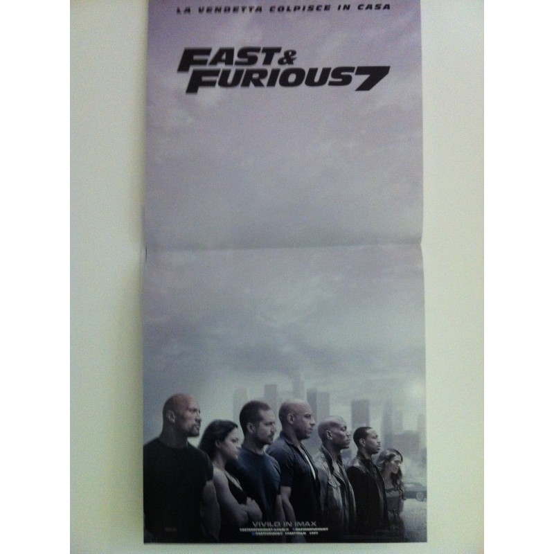 FAST & FURIOUS 7 - LOCANDINA