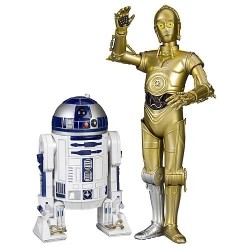 STAR WARS - R2-D2 & C-3PO STATUA - MODEL KIT