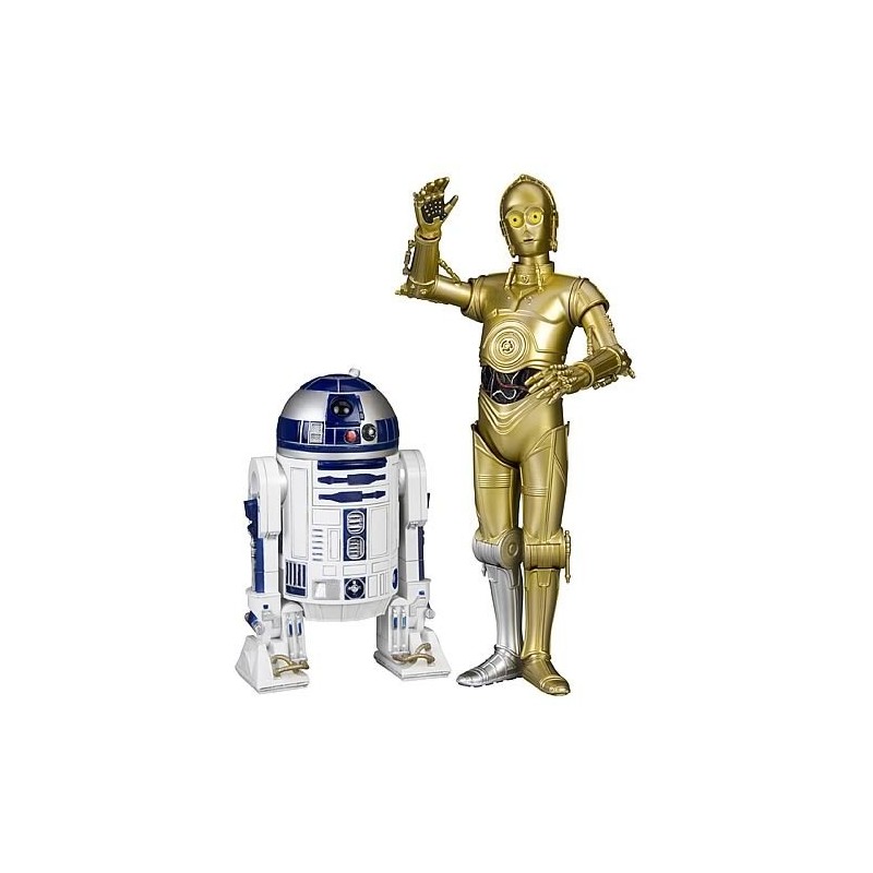 STAR WARS - R2-D2 & C-3PO STATUA - MODEL KIT
