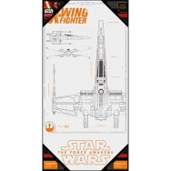 STAR WARS X-WING FIGHTER - GLASS POSTER