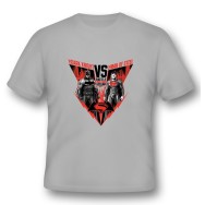 BATMAN V SUPERMAN - BATTLE FOR GOTHAM T-SHIRT L