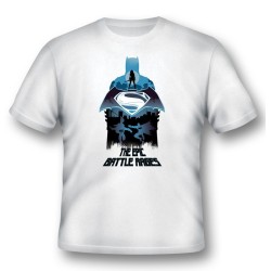BATMAN V SUPERMAN EPIC BATTLE - T-SHIRT XL