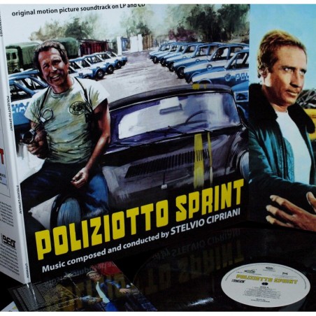 POLIZIOTTO SPRINT LP + CD + Card Speciale Autografata