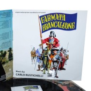 L’ARMATA BRANCALEONE LP + CD, BRANCALEONE ALLE CROCIATE LP + CD e 4 riproduzioni dalle foto buste originali dell’epoca