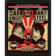 BATMAN VS SUPERMAN - POSTER 3D LENTICULAR