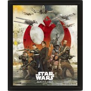 STAR WARS ROGUE ONE - POSTER 3D LENTICULAR