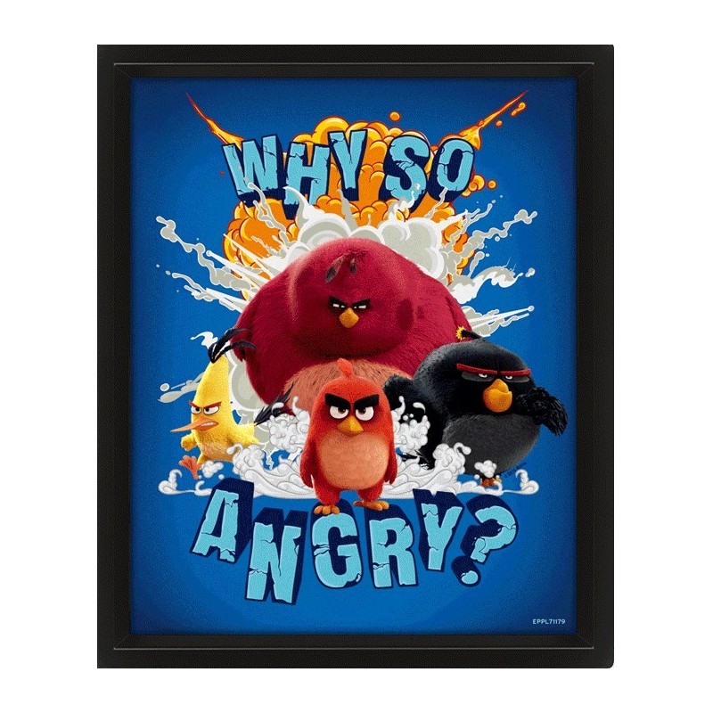 ANGRY BIRDS - POSTER 3D LENTICULAR