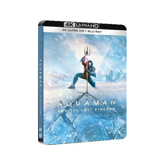 AQUAMAN E IL REGNO PERDUTO - SteelBook 1 (4K Ultra HD + Blu-Ray Disc - SteelBook)