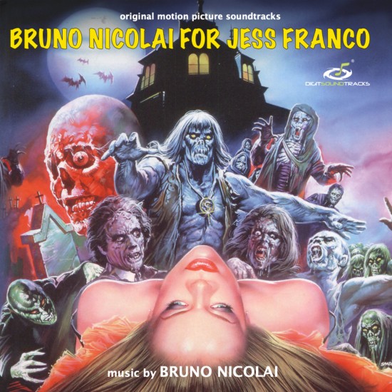 BRUNO NICOLAI FOR JESS FRANCO - 5 CD BOX DIGIPACK