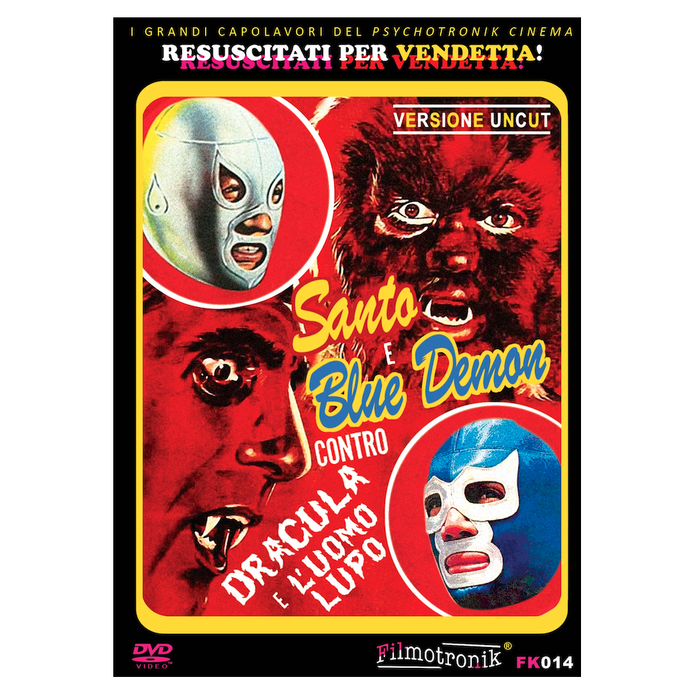 SANTO E BLUE DEMON CONTRO DRACULA E L'UOMO LUPO - DVD