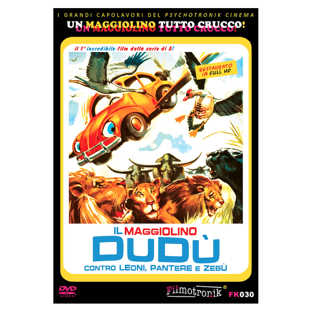 IL MAGGIOLINO DUDÙ CONTRO LEONI PANTERE E ZEBÙ - DVD
