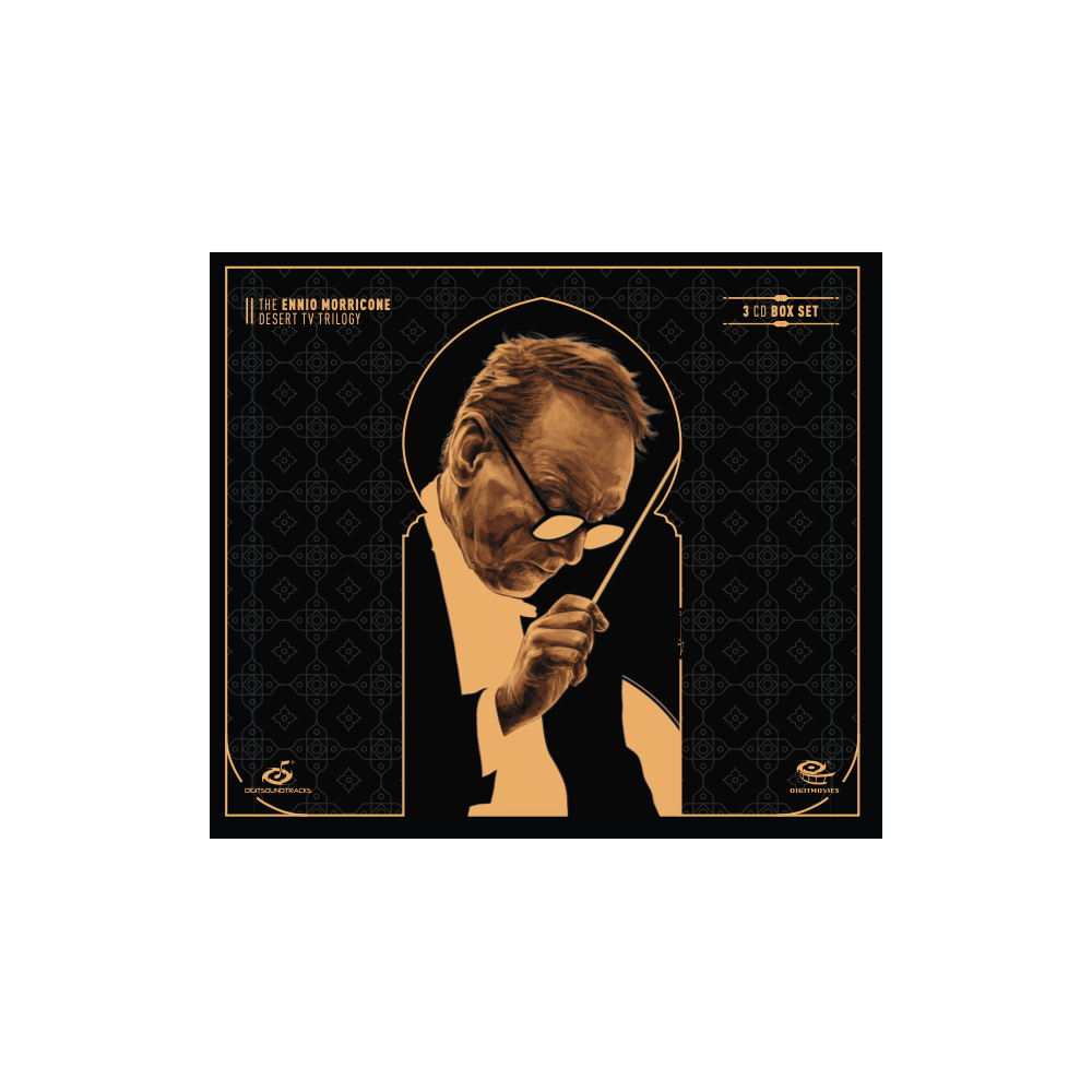 THE ENNIO MORRICONE DESERT TV TRILOGY - BOX 3 CD - LIMITED EDITION